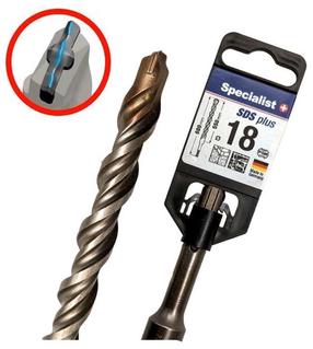 Grąžtas Specialist+ 77-18550, betonui, sds plus, 18 mm x 60 cm