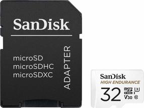 Mälukaart SanDisk High Endurance, 32 GB, 98 Mb/s
