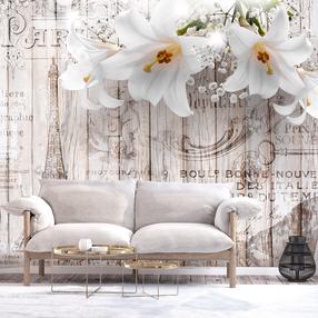 Fototapetas Artgeist Parisian Lilies 5XLFT1621SAM, 315 cm x 315 cm
