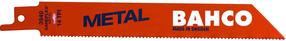 Edasi-tagasi liikuv saetera Bahco Sandflex Bi-Metal Sabre Sawblade, metall, 150 mm, 5 tk