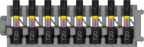 Набор битов для отверток Bosch Pro Impact T, T20, 25 мм, 1/4"