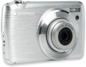 Digitālā fotokamera AgfaPhoto DC8200, sudraba krās.