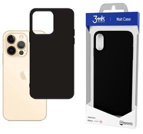 Telefona vāciņš 3MK Matt for Samsung Galaxy S22 Ultra, melna krās., Samsung