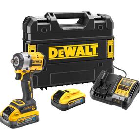 Bezvadu trieciena uzgriežņu atslēga Dewalt DCF921H2T-QW, 18 V, 5000 mAh