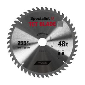 Режущий диск Specialist+ TCT, 255 мм x 30 мм