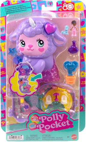 Фигурка-игрушка, c аксессуарами Mattel Polly Pocket Dreamland Lamb JCB15, многоцветный