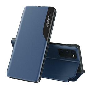 Telefono dėklas Mocco Smart Flip, mėlyna sp., Apple