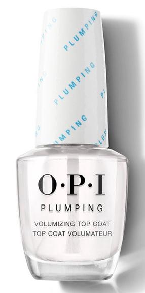 Viršutinis nagų lako sluoksnis OPI Plumping Volumizing Top Coat, 15 ml