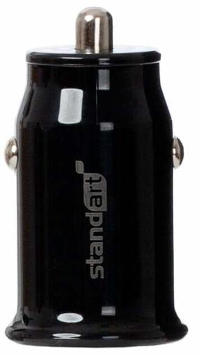 Telefona lādētājs Standart GT-ZJ21, USB/USB Type-C, melna krās., 20 W