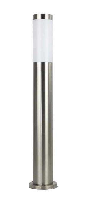 Pastatomas lauko šviestuvas Su-Ma Inox ST 022-650, 40W, E27, IP44, sidabro sp., 6.5 cm x 65 cm