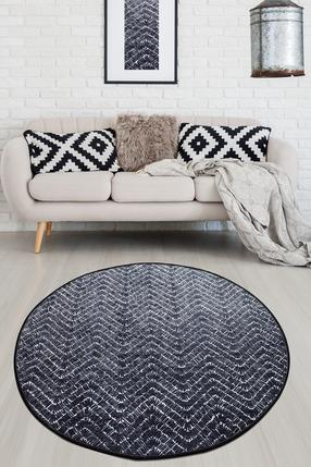 Paklājs Conceptum Hypnose Tessuto DJT, balta krās./melna krās., 140 cm