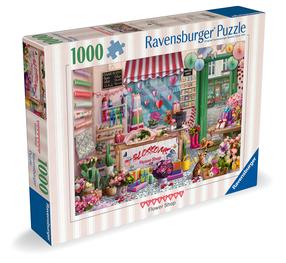 Pusle Ravensburger The Little Flower Shop, 50 cm x 70 cm, 1000 tk, mitmevärviline
