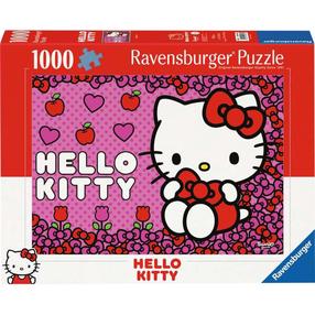Puzle Ravensburger Hello Kitty, 50 cm x 70 cm, 1000 gab., daudzkrāsaina
