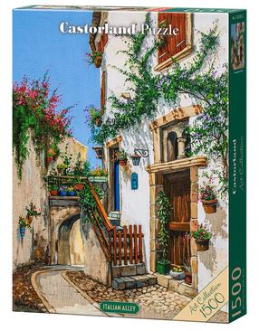 Dėlionė Castorland Italian Alley, 68 cm x 47 cm, 1500 vnt., įvairių spalvų
