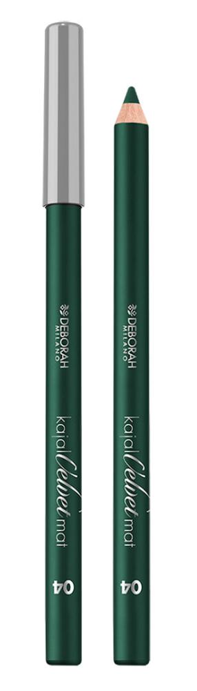 Silmapliiats Deborah Milano Velvet Mat Kajal, 1.3 g, verde v. 04