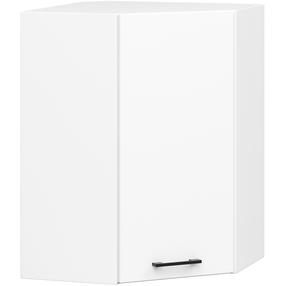 Kampinė pakabinama virtuvės spintelė Akord Furniture Factory Oliwia H720, balta, 60 cm x 30 cm x 72 cm