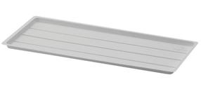 Indų džiovyklės padėklas Rejs, 54 cm x 25 cm x 1.2 cm, plastikas, balta sp.