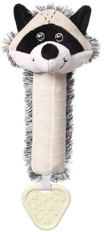 Barškutis BabyOno Squeaky Toy Racoon Rocky