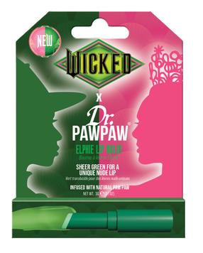 Lūpu balzams Dr. Paw Paw Wicked Elphie, 3 g, bezkrāsains, sheer green