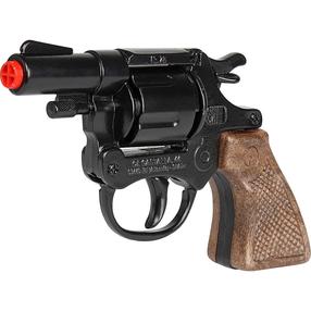 Žaislinis ginklas Gonher Police Gun 73/6, 15.5 cm Ruda sp./Juoda sp.