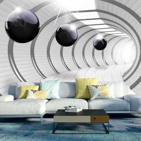 Fototapete Artgeist Futuristic Tunnel Ii, 280 cm x 280 cm