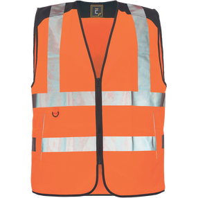 Atstarojošās vestes vīriešu Cerva Knoxfield HVPS, oranža krās., M izmērs