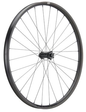 Велосипедное колесо, передний Newmen Phase Carbon 28H SP 6-bolt 15x110, алюминий/углеродное волокно, черный цв., 29"