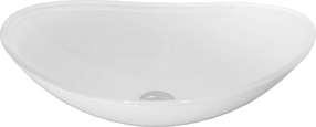 Vonios praustuvas Mexen Sonia 24145430, stiklas, 54 cm x 37 cm x 17 cm, balta sp.