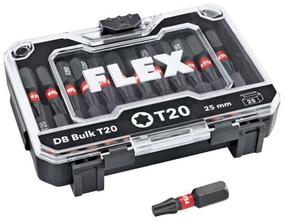 Löökpeade komplekt FLEX DB BULK T20, T20, 25 mm