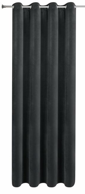 Naktinė užuolaida Nita, juoda sp., 140 cm x 250 cm