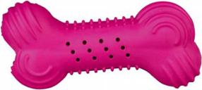 Žaislas šuniui, tąsymui Trixie Rustling Bone TX-34849, 18 cm, violetinė sp., 18