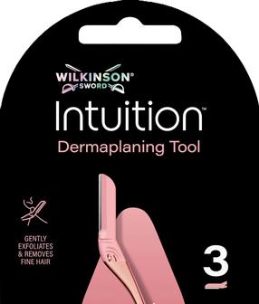 Raseerija Wilkinson Sword Intuition Dermaplanning, 3 tk