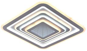 Išmanusis šviestuvas lubų CristalRecord Otie, LED, 3000 - 6000 °K, balta sp. / balta sp., 50 x 50 cm