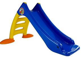 Slidkalniņš Lean Toys, zila krās./dzeltena krās., 130 cm