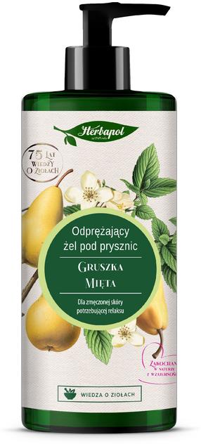 Kehapesugeel Herbapol Pear&Mint, 740 ml