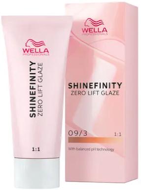 Matu krāsa Wella Professionals Shinefinity, golden honey krās., 09/3, 60 ml