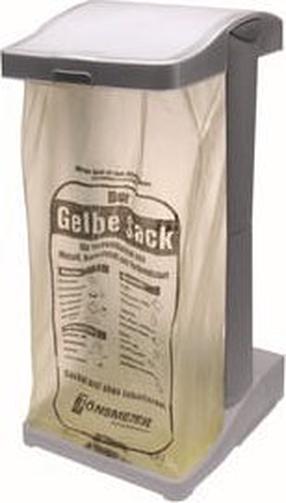 Atkritumu maisu turētājs Keeeper Ole, sudraba krās., 120 l, 75 cm x 35 cm