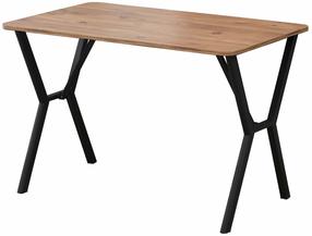Valgomojo stalas Kalune Design Elma 110, riešuto sp., 110 cm x 70 cm x 74 cm