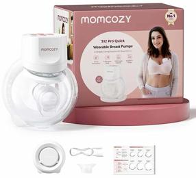 Pientraukis, elektrinis Momcozy S12 Pro Quick White