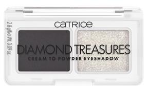 Akių šešėliai Catrice Diamond Treasures Cream To Powder, 2.8 g, smokey diamond 030
