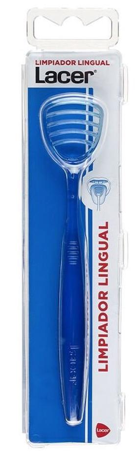 Liežuvio valiklis Lacer Tongue Cleaner, skaidri sp.
