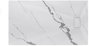 Dušo padėklas Besco Vexo Marble, 160 cm x 90 cm