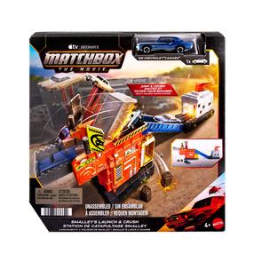 Autotrase Mattel Matchbox The Movie Smalleys Launch & Crush JMG56, daudzkrāsaina