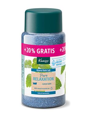 Соль для ванной Kneipp Pure Relaxation Mineral, 600 г