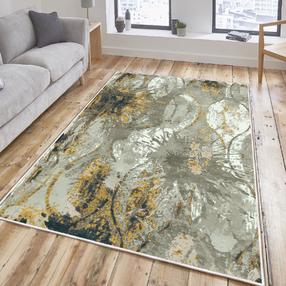 Paklājs Conceptum Hypnose ELS Yellow, daudzkrāsaina, 180 cm x 120 cm