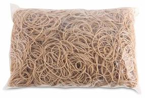 Kancelejas preču gumijas lentes Q-Connect, 5 cm, 1000 g, brūna krās.
