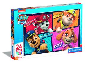 Dėlionė Clementoni PAW PATROL MAXI 24238, 62 cm x 42 cm, 24 vnt.