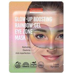 Маска для глаз Purederm Glow-Up Boosting Rainbow, 8 г