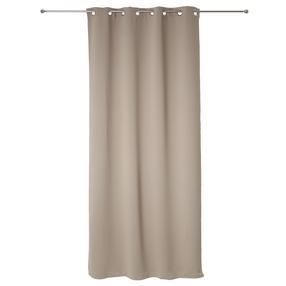 Nakts aizkari Atmosphera 103859D2, krēmkrāsa, 140 cm x 260 cm