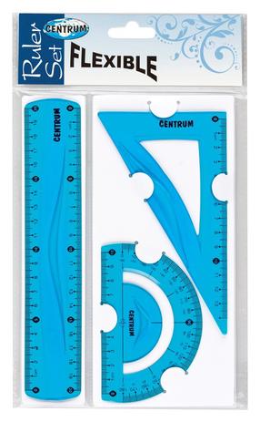 Liniuočių rinkinys Centrum 86917, mėlyna